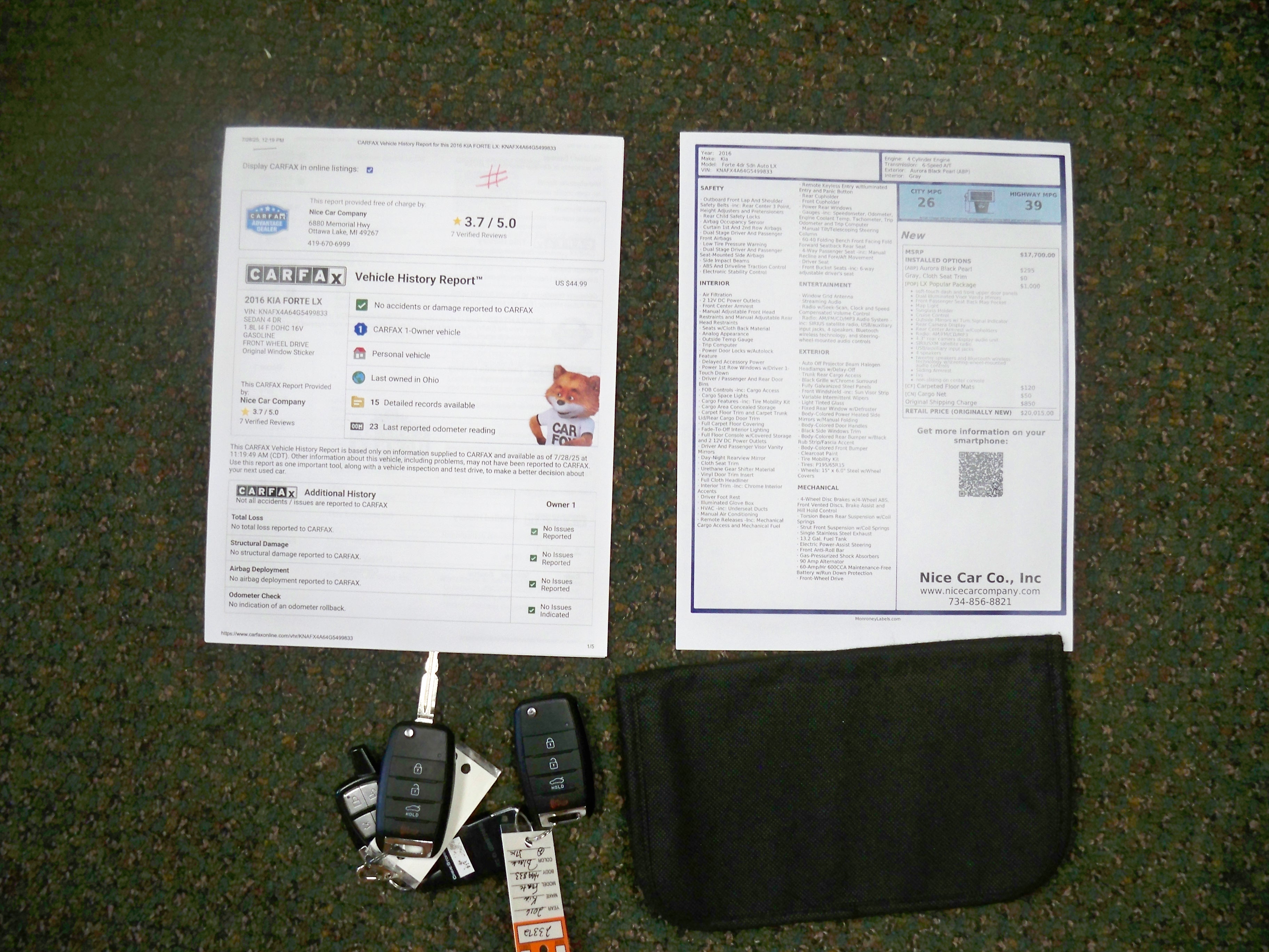 2016 Kia Forte LX - Photo 17