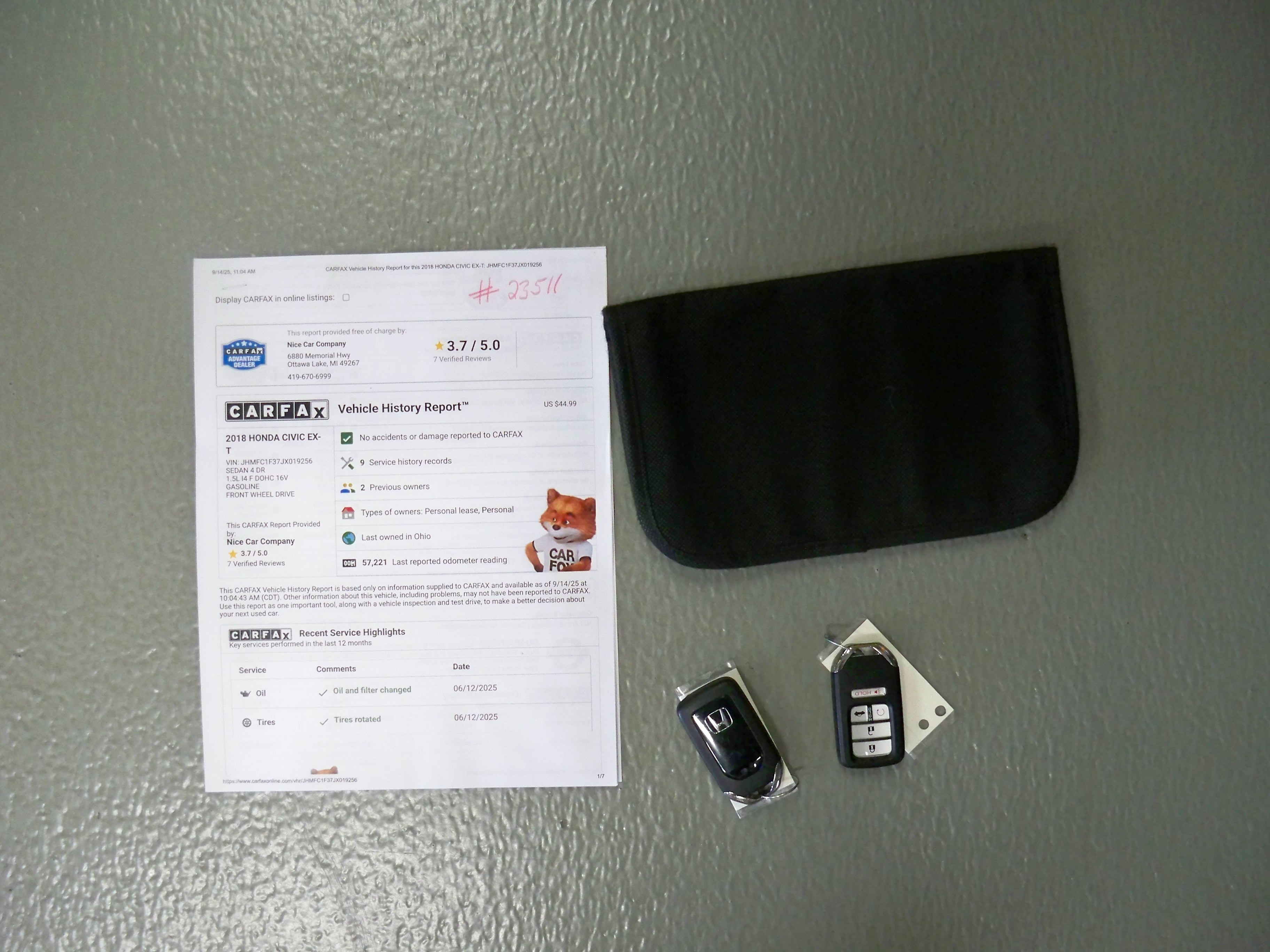 2018 Honda Civic EX-T - Photo 20